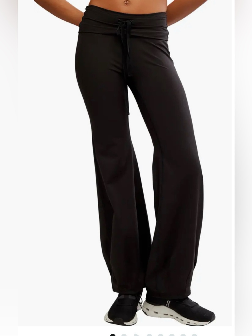 Free People FP Movement Quick Step Drawstring Flare Pants